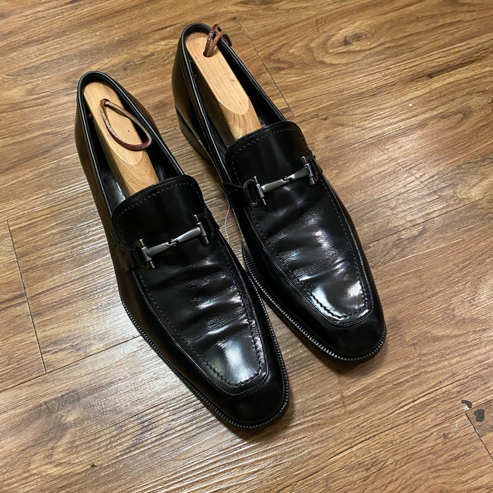 Salvatore Ferragamo Men’s Black Loafers